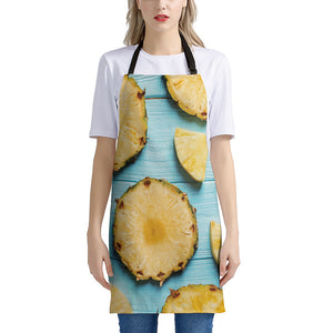 Sliced Pineapple Print Apron