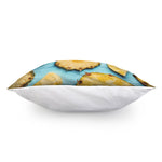 Sliced Pineapple Print Pillow Cover