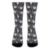 Sloth Family Pattern Print Crew Socks