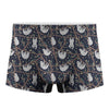 Sloth Family Pattern Print Men's Boxer Briefs