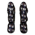 Sloth Family Pattern Print Muay Thai Shin Guards