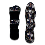 Sloth Family Pattern Print Muay Thai Shin Guard