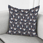 Sloth Family Pattern Print Pillow Cover