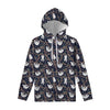 Sloth Family Pattern Print Pullover Hoodie