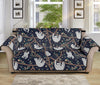 Sloth Family Pattern Print Sofa Protector