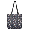 Sloth Family Pattern Print Tote Bag