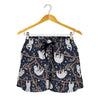 Sloth Family Pattern Print Women's Shorts