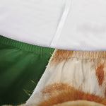 Smiley Face Giraffe Print Sofa Cover