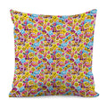 Smiley Faces Emoji Pattern Print Pillow Cover