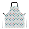 Smiley Shark Pattern Print Apron