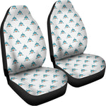 Smiley Shark Pattern Print Universal Fit Car Seat Covers