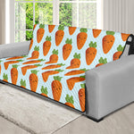 Smiling Carrot Pattern Print Futon Protector