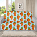 Smiling Carrot Pattern Print Futon Protector