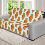 Smiling Carrot Pattern Print Futon Protector