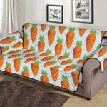 Smiling Carrot Pattern Print Sofa Protector