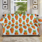 Smiling Carrot Pattern Print Sofa Protector