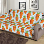 Smiling Carrot Pattern Print Sofa Protector