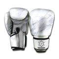 Smoke Grey Marble Print Boxing Gloves