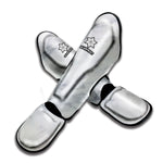 Smoke Grey Marble Print Muay Thai Shin Guard