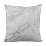 Smoke Grey Marble Print Pillow Cover