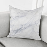 Smoke Grey Marble Print Pillow Cover
