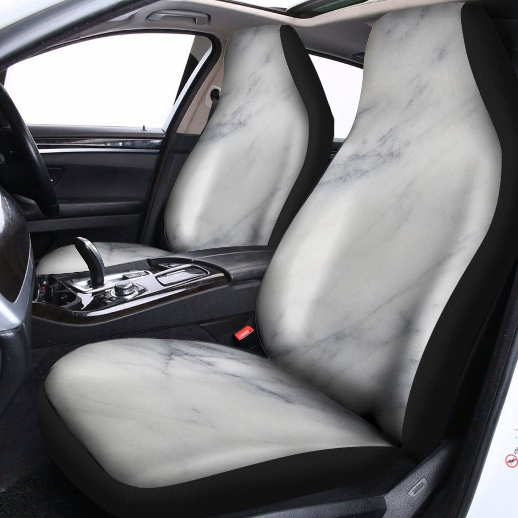Smoke Grey Marble Print Universal Fit Car Seat Covers