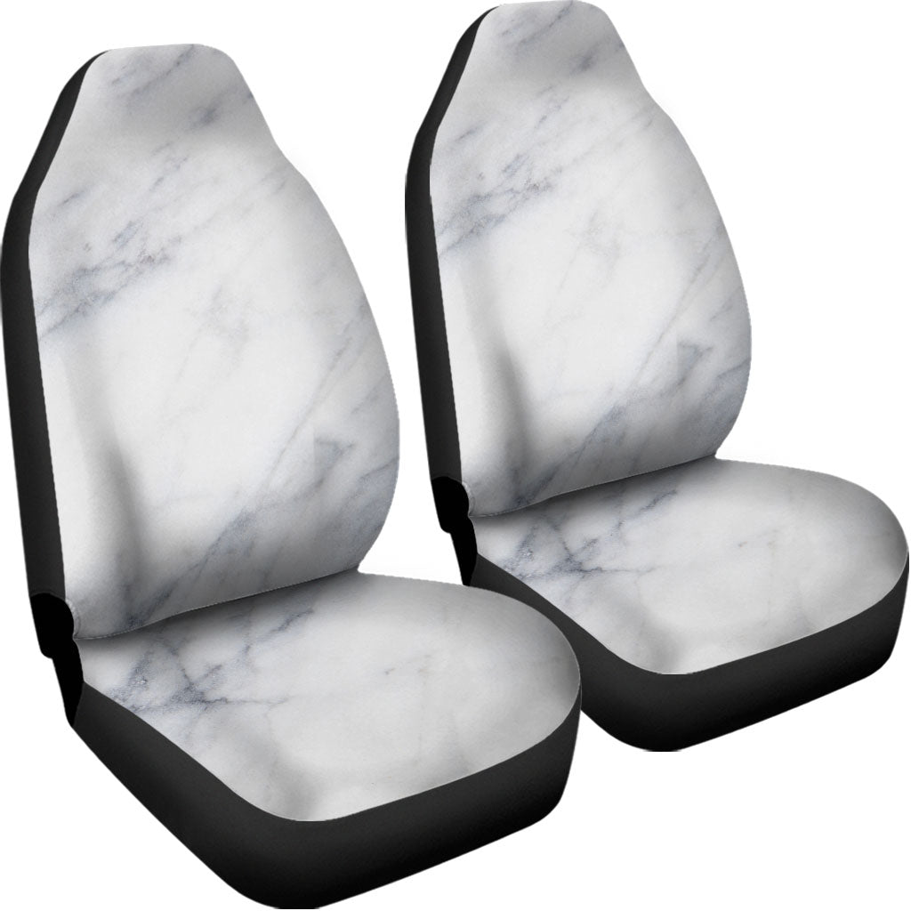 Smoke Grey Marble Print Universal Fit Car Seat Covers