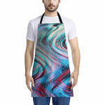 Smoke Psychedelic Trippy Print Apron