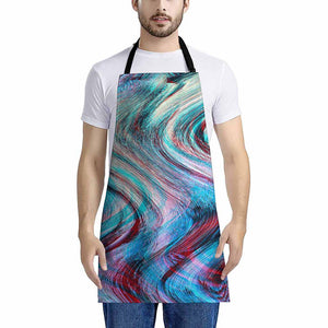 Smoke Psychedelic Trippy Print Apron