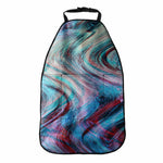 Smoke Psychedelic Trippy Print Car Seat Organizers