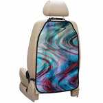 Smoke Psychedelic Trippy Print Car Seat Organizers