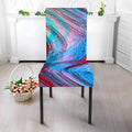 Smoke Psychedelic Trippy Print Dining Chair Slipcover