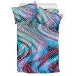 Smoke Psychedelic Trippy Print Duvet Cover Bedding Set