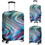 Smoke Psychedelic Trippy Print Luggage Cover GearFrost