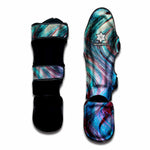 Smoke Psychedelic Trippy Print Muay Thai Shin Guard