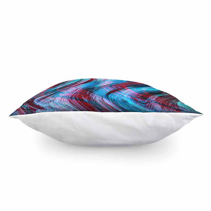 Smoke Psychedelic Trippy Print Pillow Cover