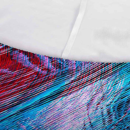Smoke Psychedelic Trippy Print Sofa Cover