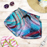 Smoke Psychedelic Trippy Print Women's Shorts