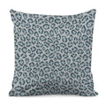 Snow Leopard Knitted Pattern Print Pillow Cover