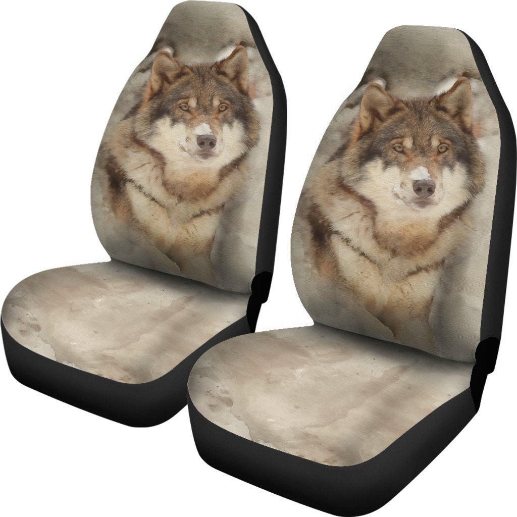 Snow Wolf Universal Fit Car Seat Covers GearFrost