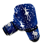 Snowflake Ballet Pattern Print Boxing Gloves