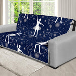 Snowflake Ballet Pattern Print Futon Protector