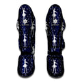 Snowflake Ballet Pattern Print Muay Thai Shin Guards