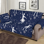 Snowflake Ballet Pattern Print Sofa Protector