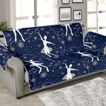 Snowflake Ballet Pattern Print Sofa Protector