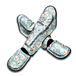 Snowman Emoji Pattern Print Muay Thai Shin Guard