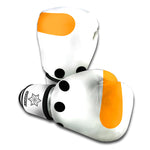 Snowman Face Print Boxing Gloves