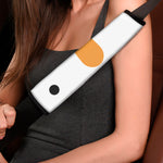 Snowman Face Print Car Seat Belt Covers