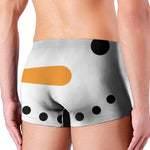 Snowman Face Print Men's Boxer Briefs
