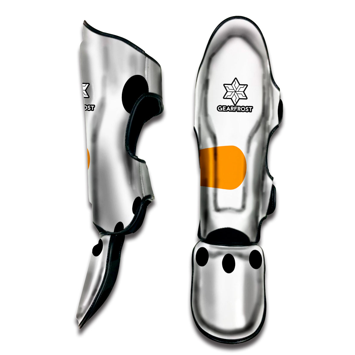 Snowman Face Print Muay Thai Shin Guard